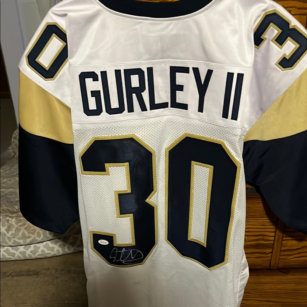 Gurley II Rams Jersey - White and Navy